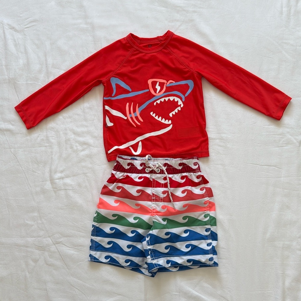 Baby Gap Toddler Boy Swim Set